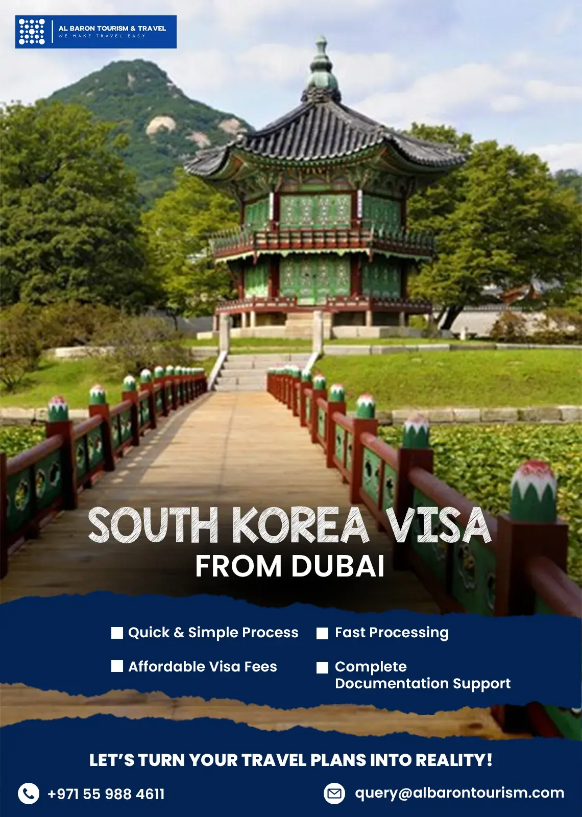 South Korea visa from Dubai